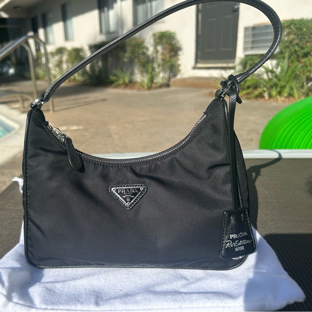 Prada 2005 re-edition Leather strap Authentic